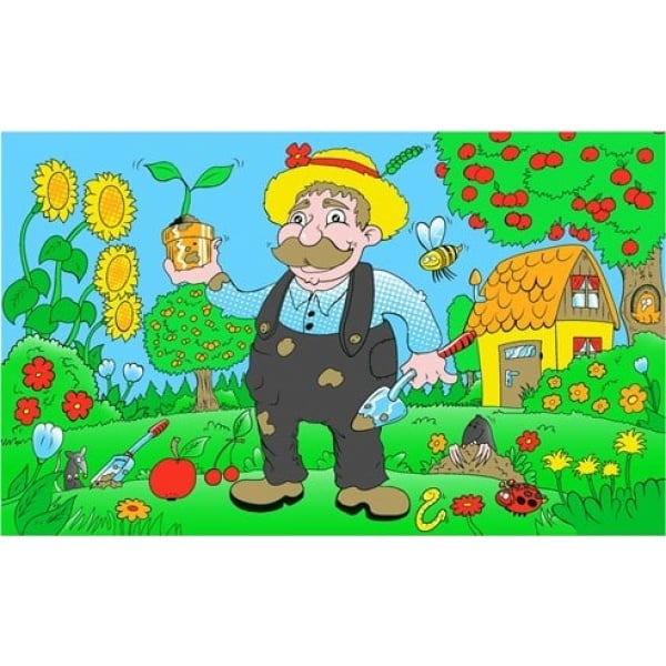 Happy Gardening 5'x3'