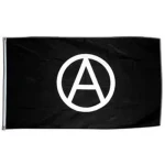 Anarchy hand flag