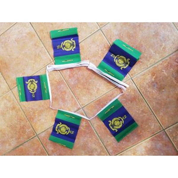 6m 20 flag Signal Squadron Royal Marines (Commando Brigade) bunting
