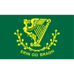 Erin Go Bragh Table Flag