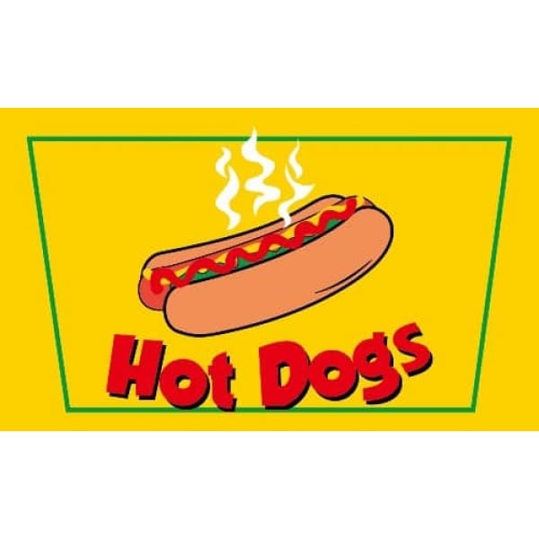Hot Dogs 5'x3'