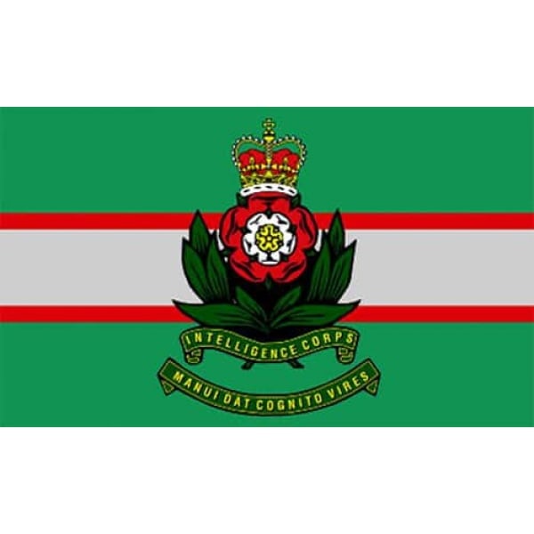 Intelligence Corps table flag