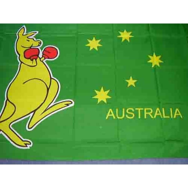 kangaroo-hand-flag