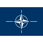 NATO Table Flag