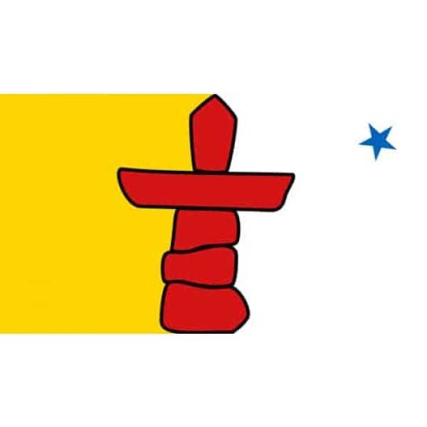 Nunavut hand flag