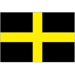 St Davids (Wales) Hand Flag