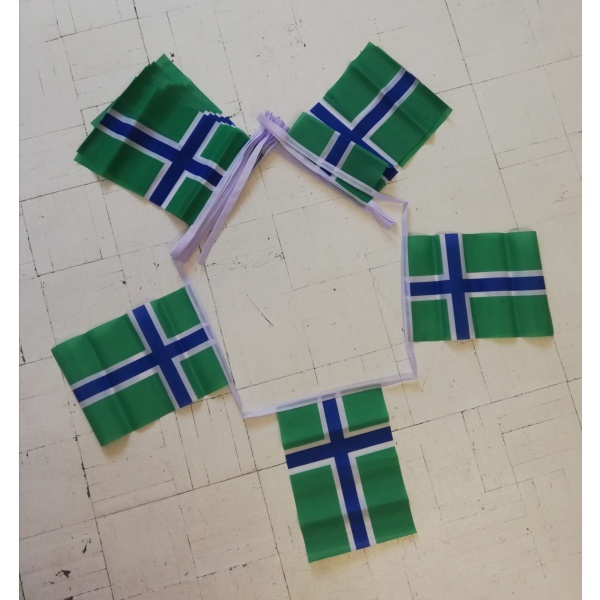 6m 20 flag South Uist bunting