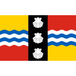 Bedfordshire (new) medium table flag