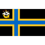 Caithness medium table flag