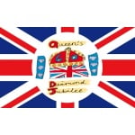 Queen's Diamond Jubilee 5'x3'