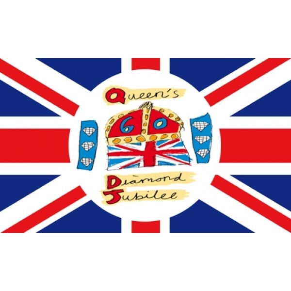 Queen's Diamond Jubilee 5'x3'