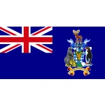 South Georgia and Sandwich Islands 5'x3' (digital print)