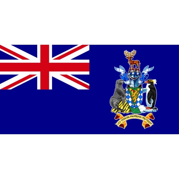 South Georgia and Sandwich Islands 5'x3' (digital print)