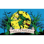 Halloween Witch 5'x3'