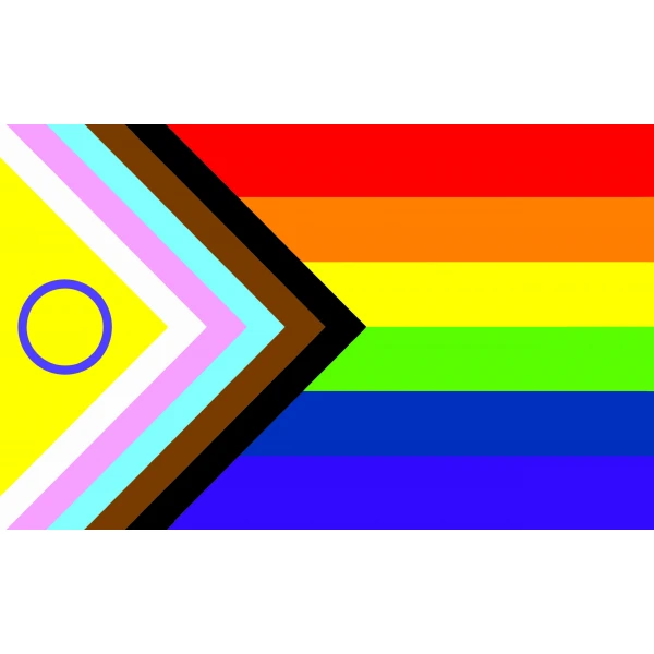 Intersex Progress Hand Flag