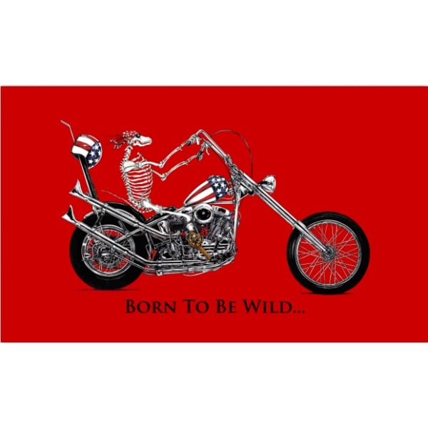 Born To Be Wild (motorcycle) 5'x3'