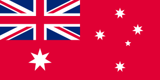 Australia Red Ensign Australia Red Ensign 3'x2' - Image 1