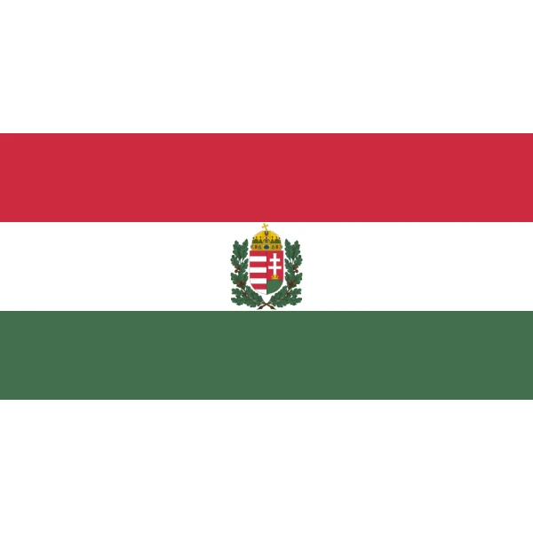 Hungary with Crest 5'x3'