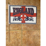 England 2 Lions large hand flag