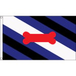 Puppy Play (Gay Pride) hand flag