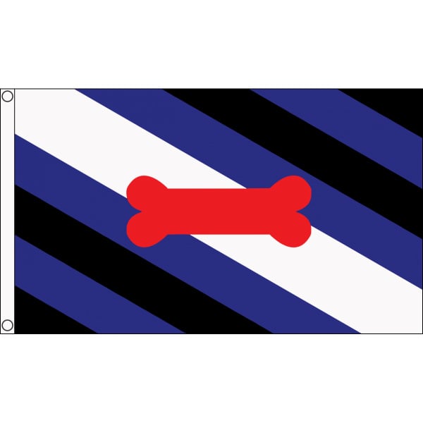 Puppy Play (Gay Pride) table flag