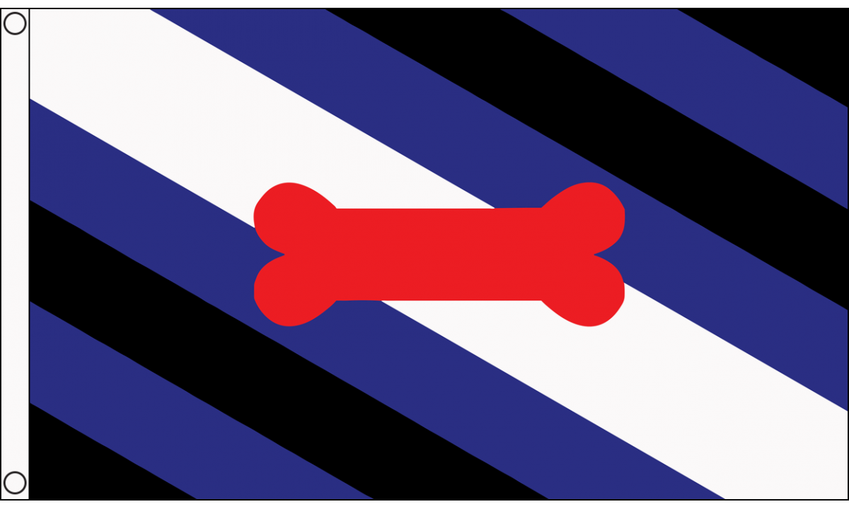 Puppyplay Puppy Play (Gay Pride) table flag - Image 1
