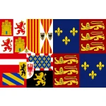 Royal Banner of Queen Mary 1st 1554-58 5'x3'