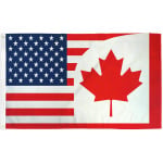 USA/Canada friendship 5'x3'