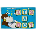 It's a Baby Boy 5'x3'