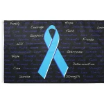 Purple Ribbon 5'x3'