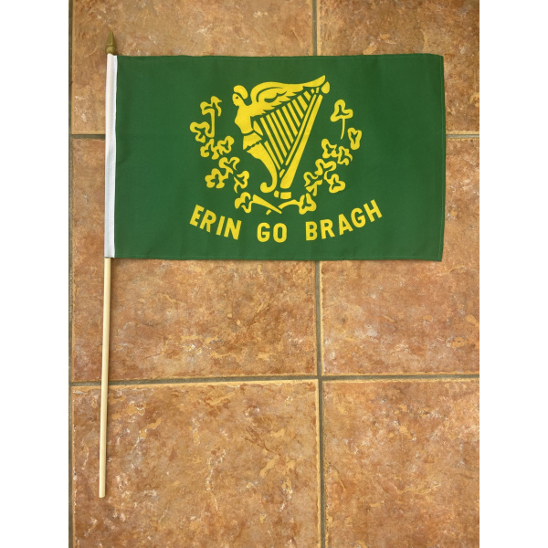 Erin Go Bragh large hand flag
