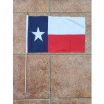 Texas large hand flag