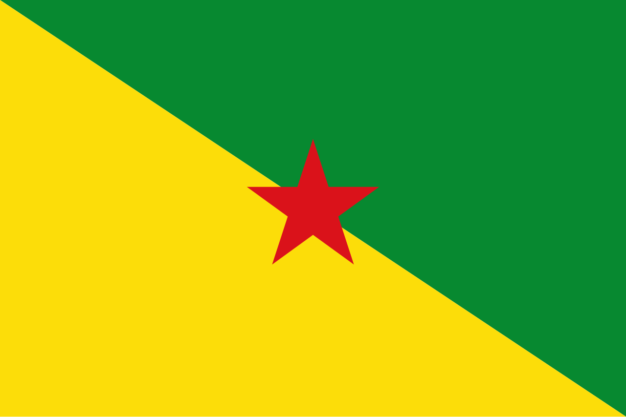 French Guiana French Guiana 5'x3' - Image 1