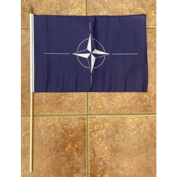 NATO large hand flag