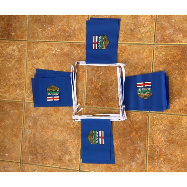 6m 20 flag Alberta bunting