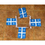 6m 20 flag Quebec bunting