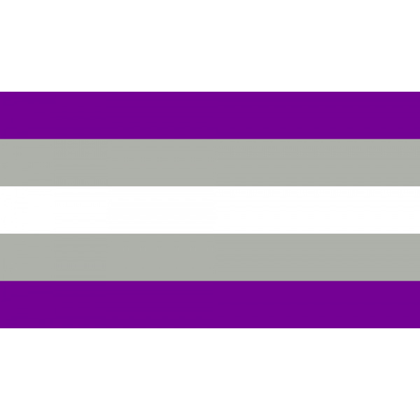 Greysexual (Gay Pride) 5'x3'