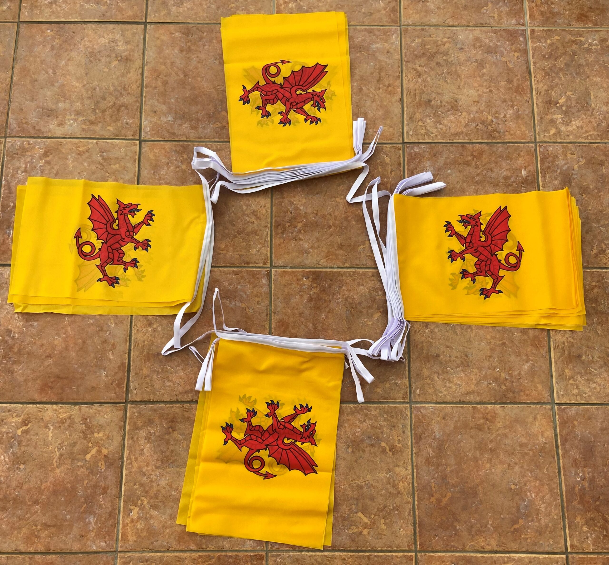 20m somerset bunting 20m 32 flag Somerset new bunting - Image 1
