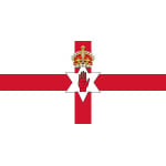 Northern Ireland medium table flag