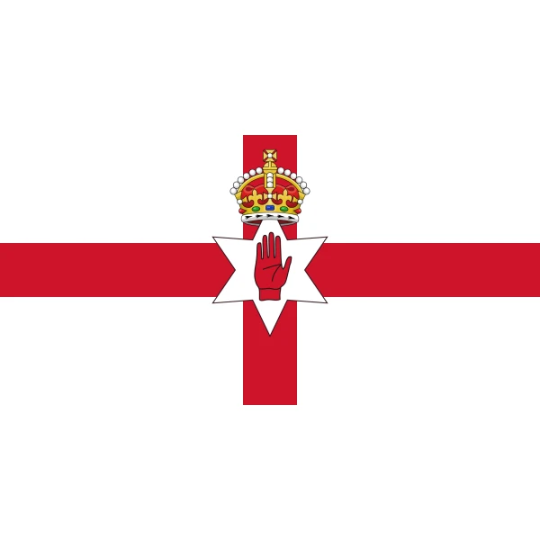 Northern Ireland (Red Hand) 3'x2'