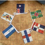 20m 32 flag Caribbean Nations bunting