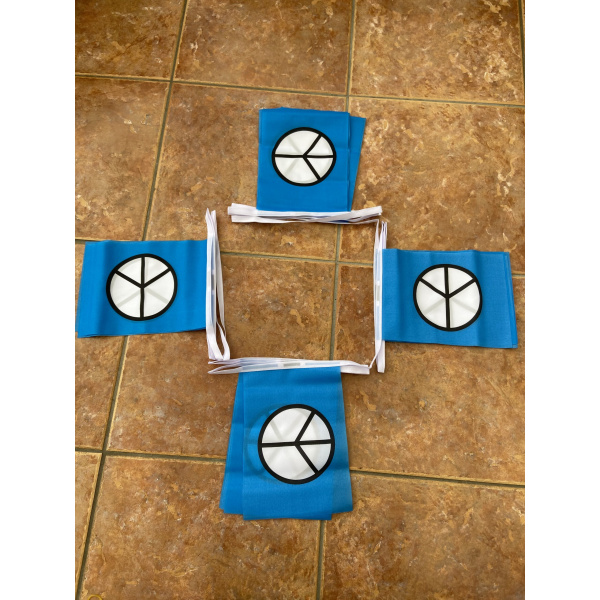 6m 20 flag CND Peace bunting