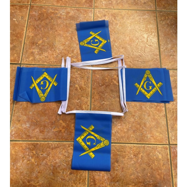 6m 20 flag Masonic bunting
