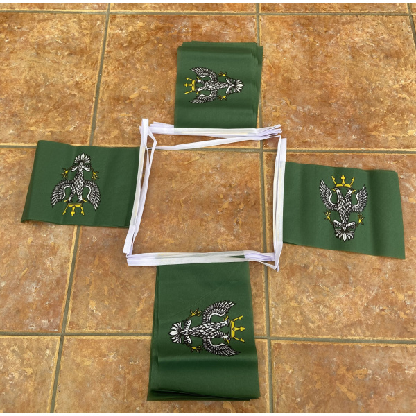 6m 20 flag Mercian Regiment bunting