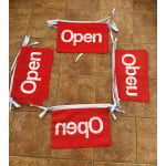 20m 32 flag Open (red) bunting