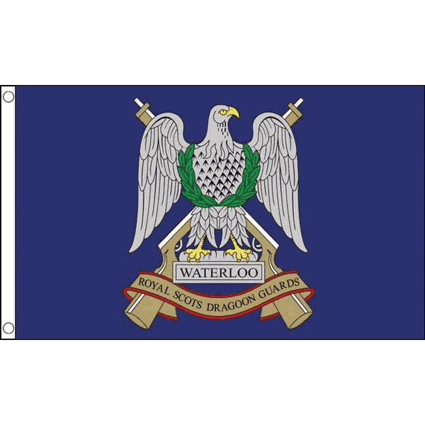Royal Scots Dragoon Guards hand flag