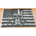 USA Skull 5'x3'