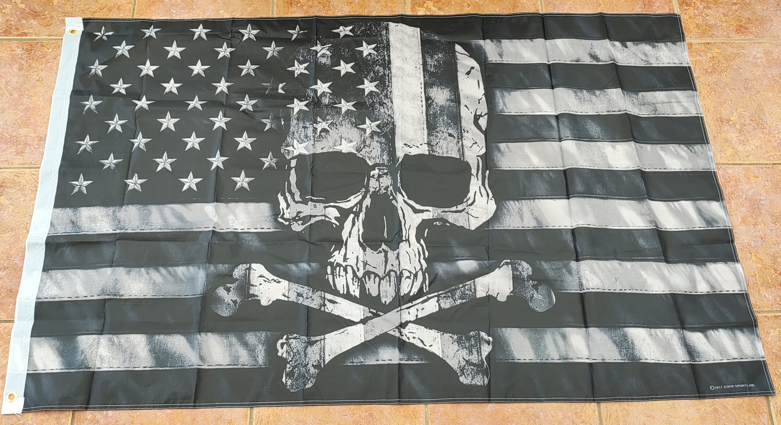 USA Skull USA Skull 5'x3' - Image 1