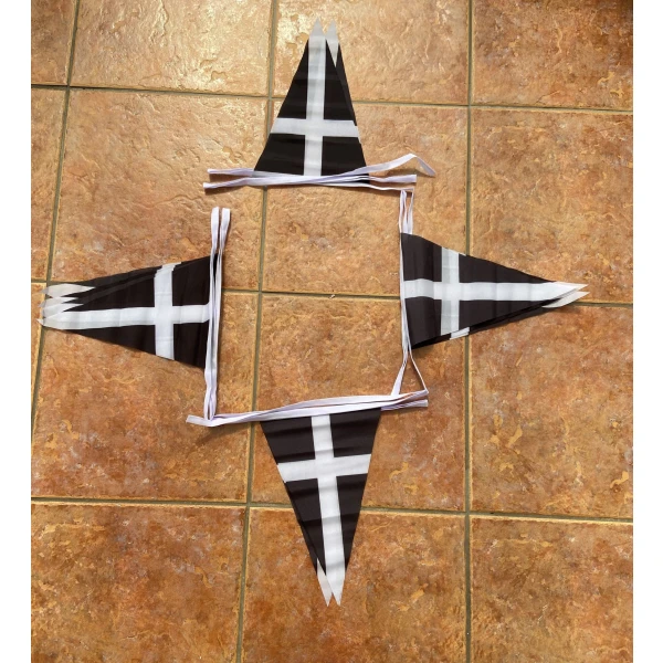 20m 50 flag 8"x12" Cornwall bunting