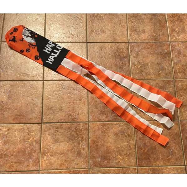 Halloween Orange new 60" windsock
